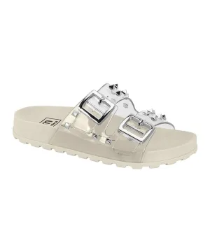 BEIRA RIO WOMEN SLIDERS IN WHITE