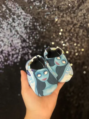 De@d Bride Baby Booties