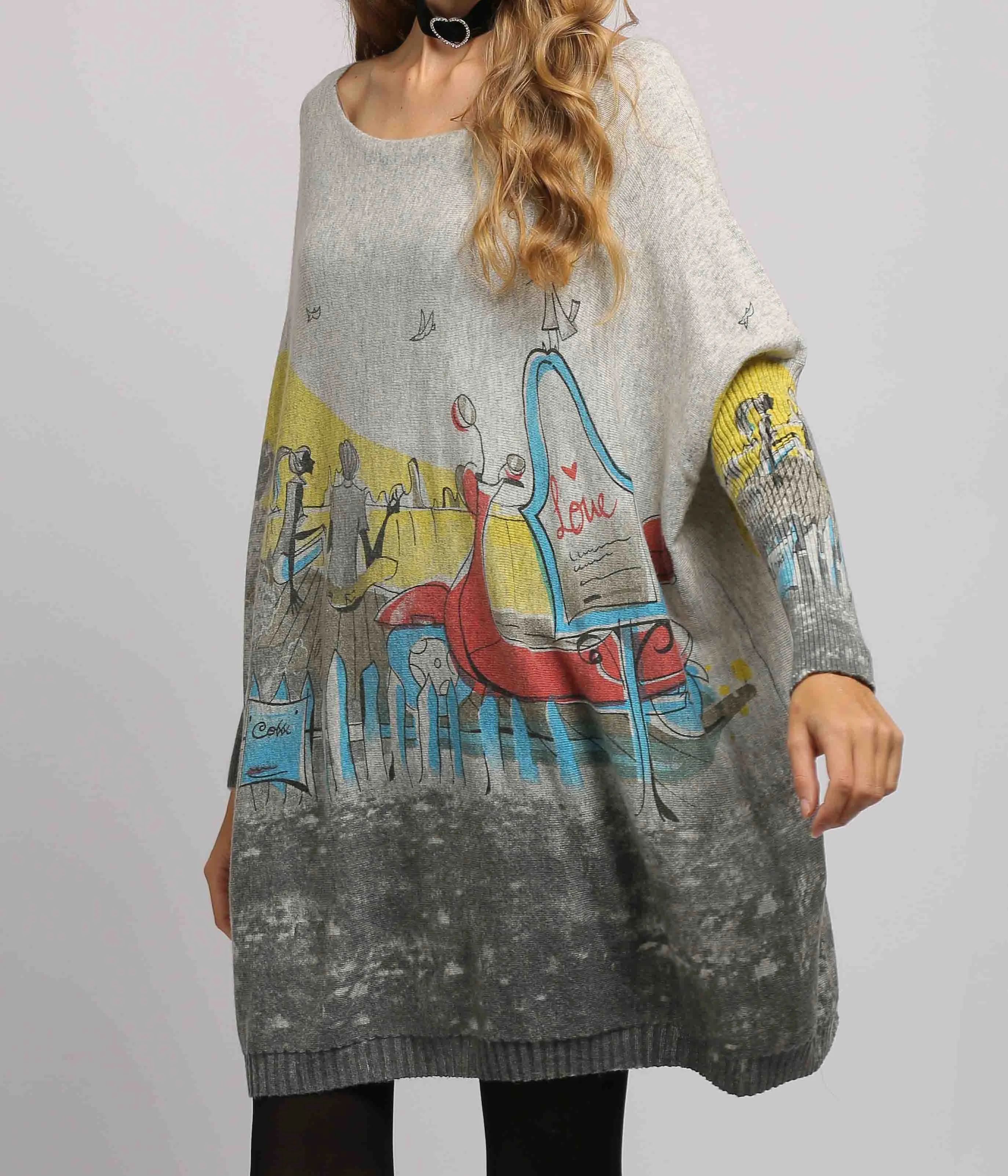 ellazhu Casual Sweater Sweatshirts DH10