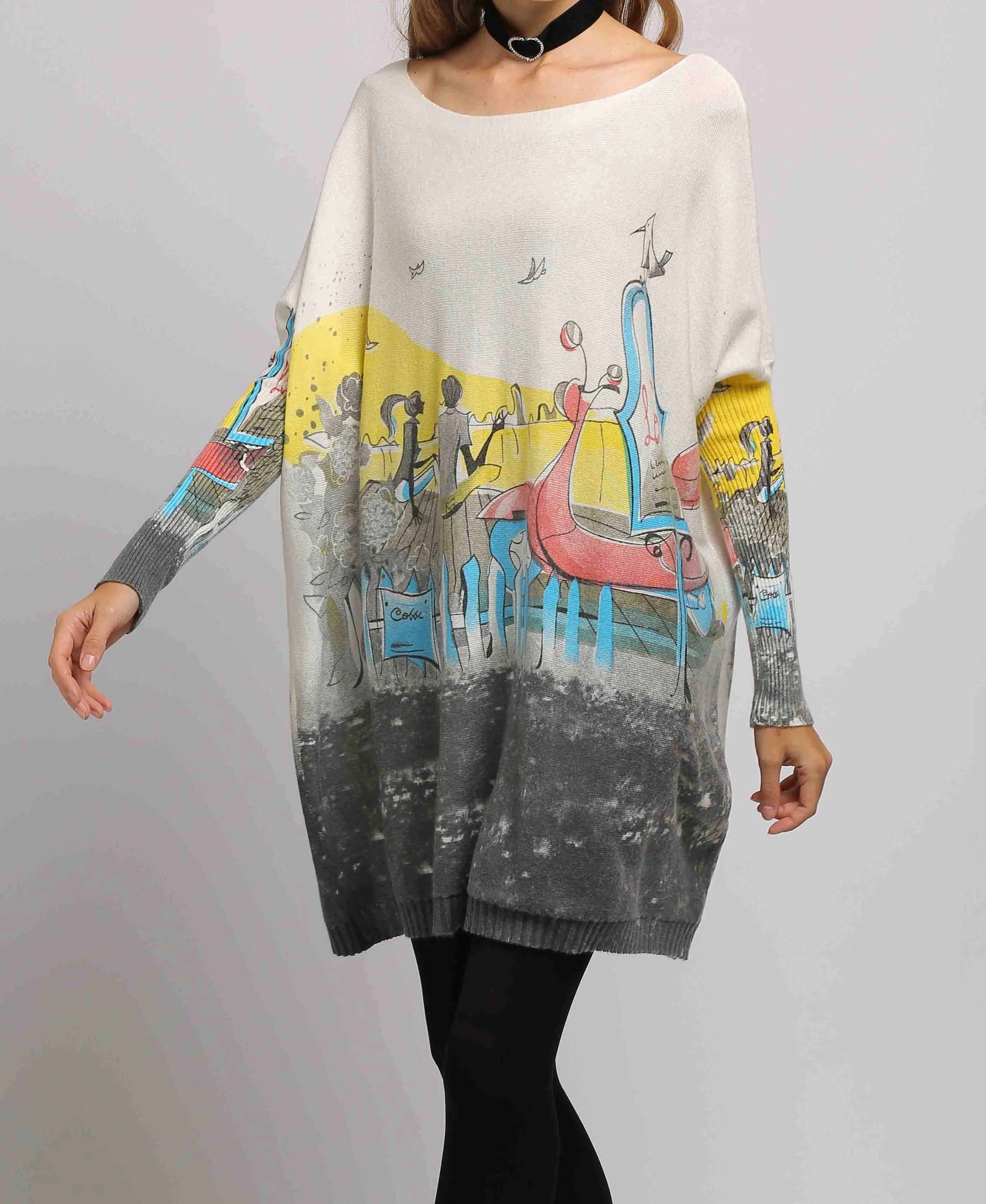 ellazhu Casual Sweater Sweatshirts DH10