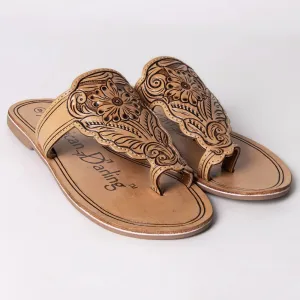 Good Day Western Leather Sandals