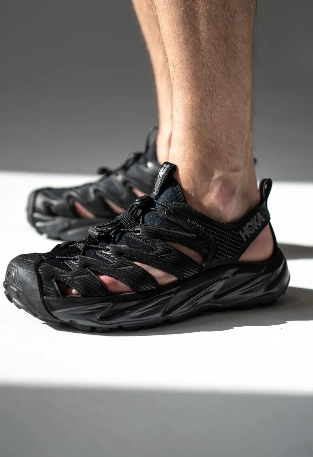 Hoka Hopara - Black / Castlerock