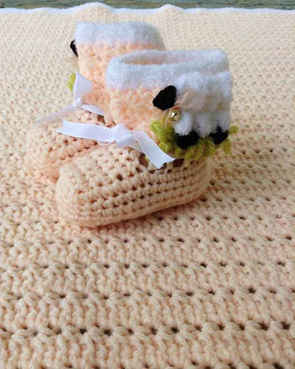 Lambie Pie Layette Crochet Pattern