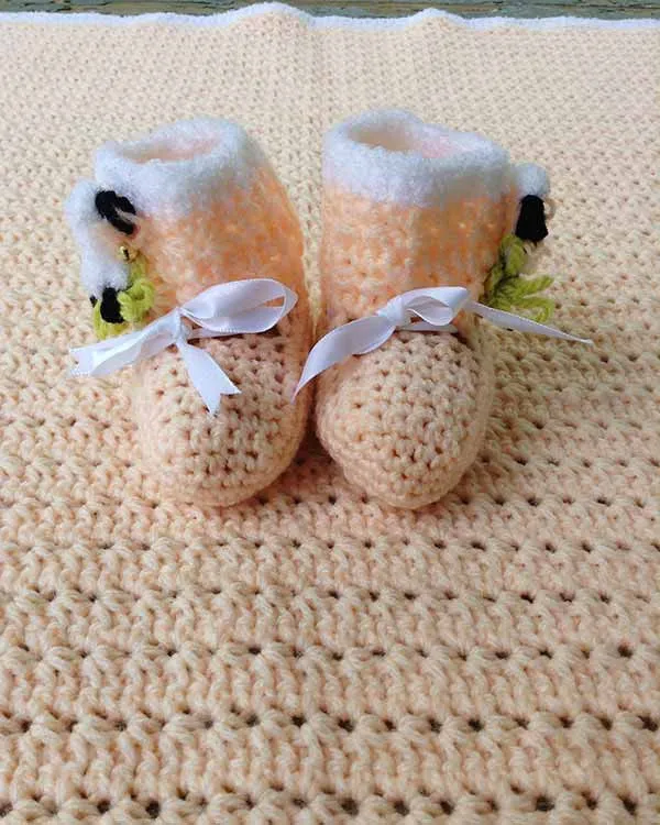 Lambie Pie Layette Crochet Pattern