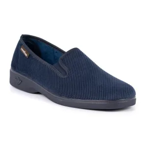 Lunar Men's KMG007 Marshall Goodyear Full Slippers Navy Blue