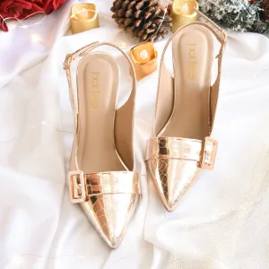 Luxe Heels Golden