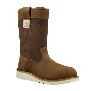 Men's Carhartt Wellington Wedge 10" Waterproof Boot – Durable & Slip-Resistant