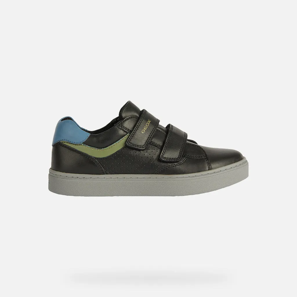 SALE SP24 Geox J Nashik Double Velcro Sneaker