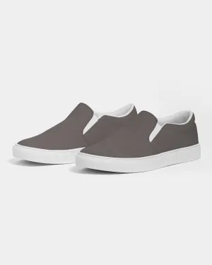 Shaded Pastel Brown Slip-On Canvas Sneakers | Men's | C60M60Y60K30