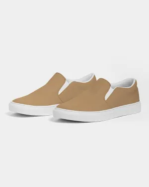 Shaded Pastel Orange Slip-On Canvas Sneakers | Men's | C0M30Y60K30