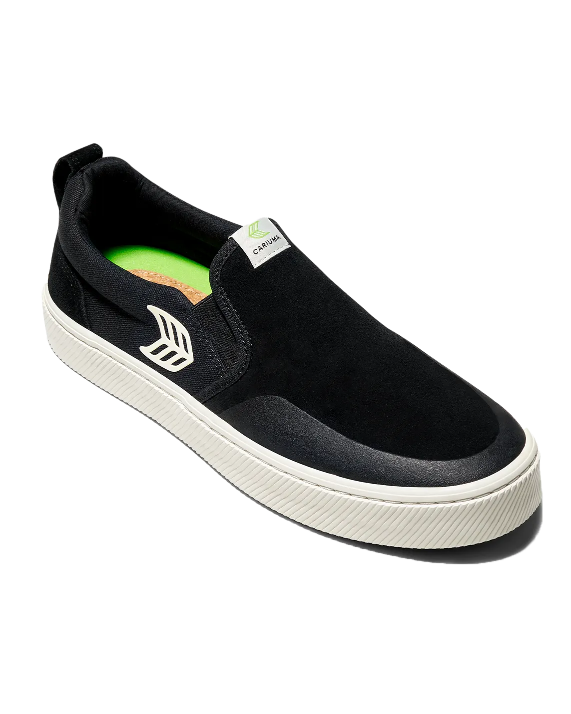 Slip On Skate Pro Shoes in Black & Ivory