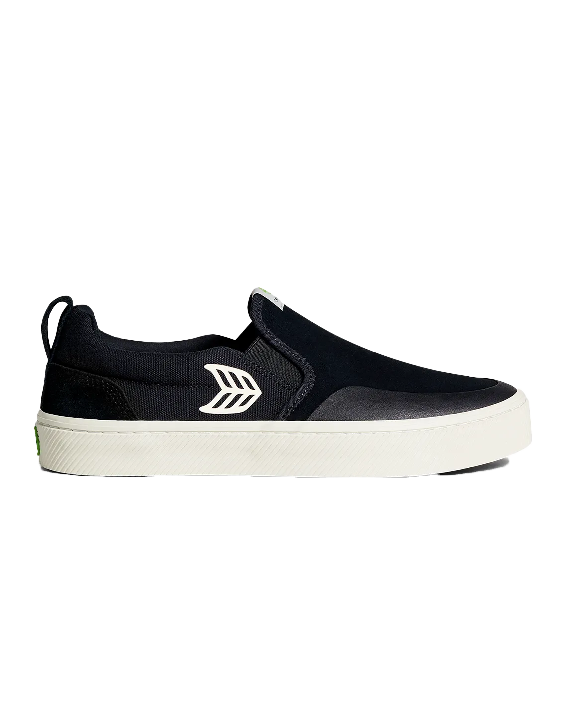 Slip On Skate Pro Shoes in Black & Ivory