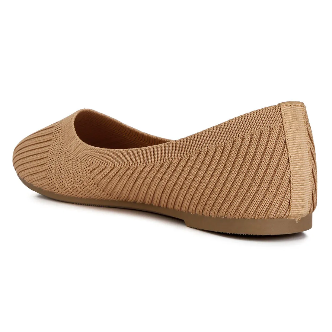 Solid Casual Ballet Flats