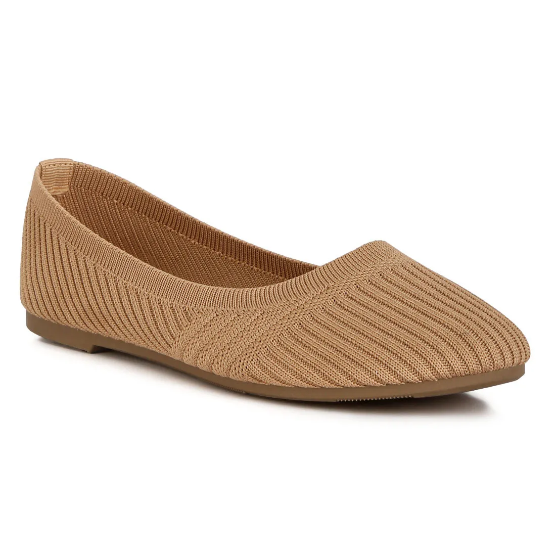 Solid Casual Ballet Flats