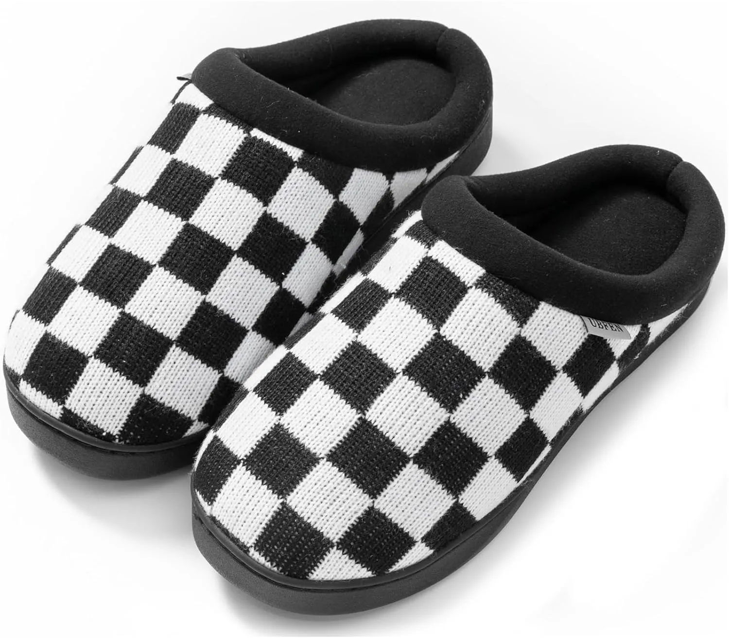 UBFEN Mens Slippers for Indoor Bedroom Memory Foam House Shoes Lightweight Slip On Outdoor Slipper