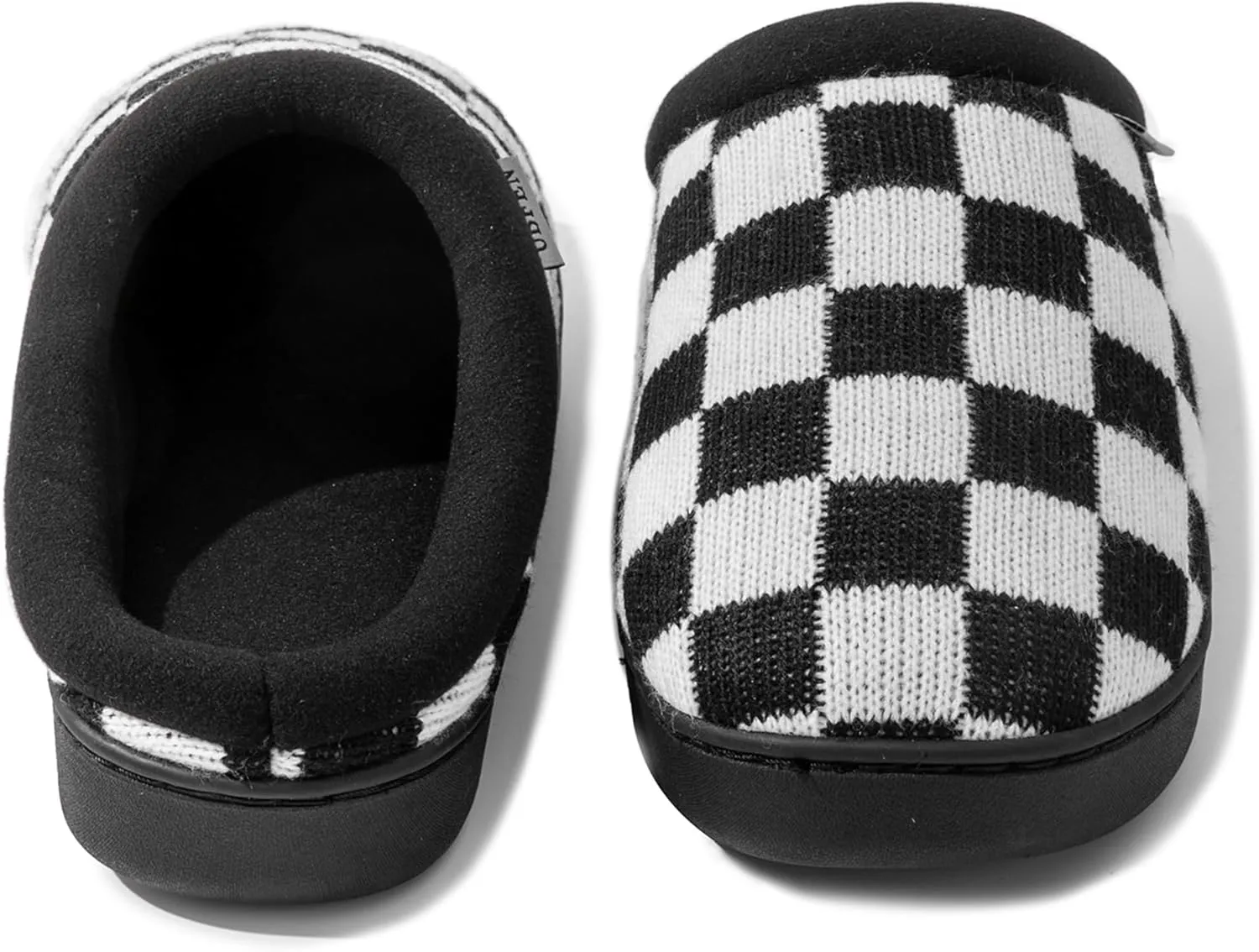 UBFEN Mens Slippers for Indoor Bedroom Memory Foam House Shoes Lightweight Slip On Outdoor Slipper